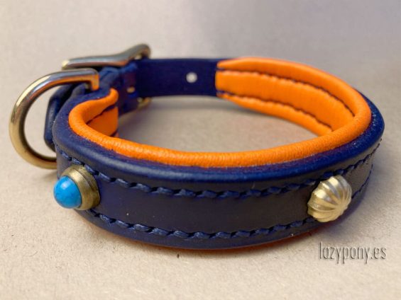 Decorated collar for small dogs and cats Lazypony - Image 1