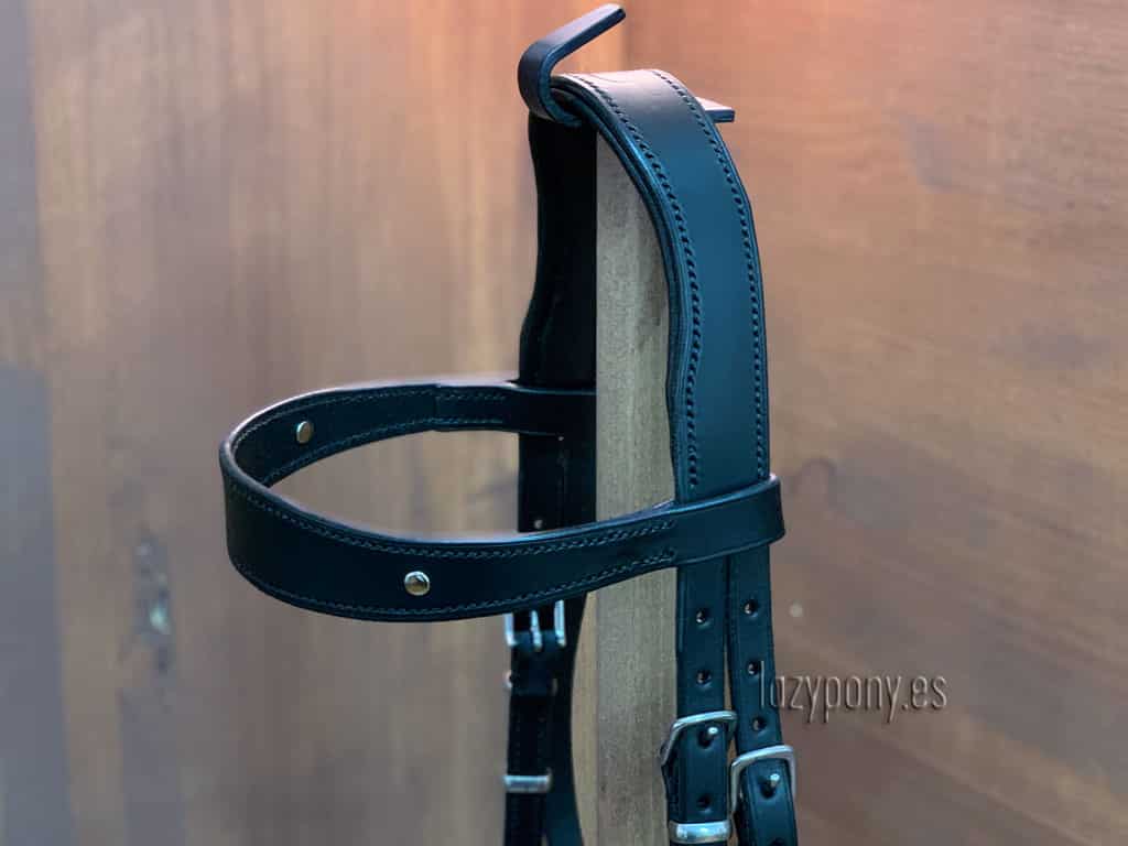 Black baroque bridle