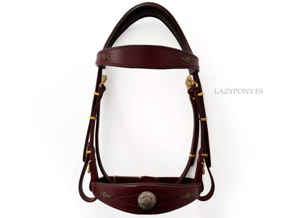 leather baroque bridle Lazypony