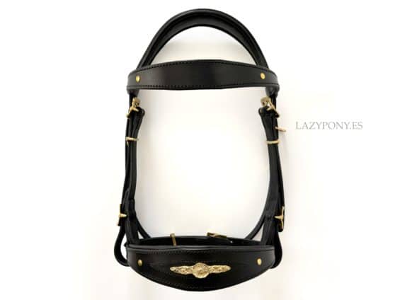 leather baroque bridle Lazypony