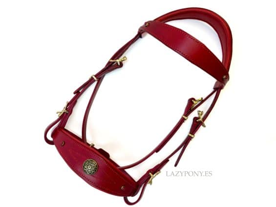 leather baroque bridle Lazypony