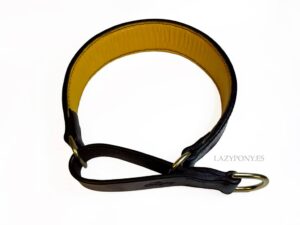 leather hound martingate collar