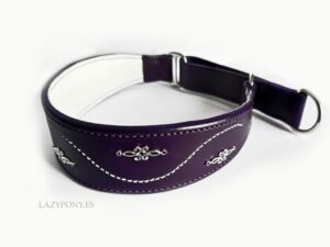 leather hound martingate collar