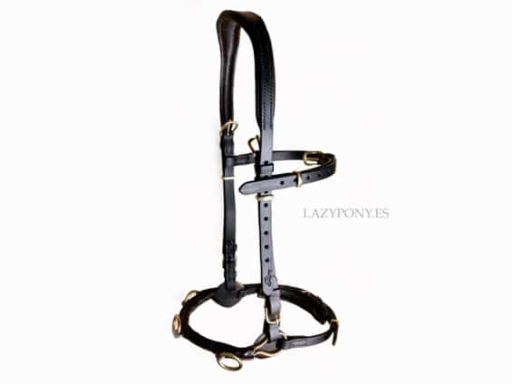 handcrafted bitless bridle cavesson
