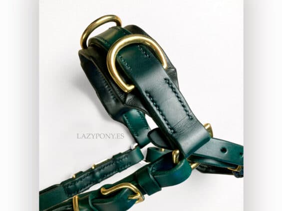 handcrafted bitless bridle cavesson