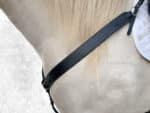 Western breastplate Lazypony, handmade leather horse breast collar