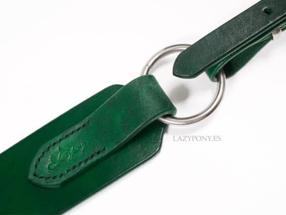 Western breastplate Lazypony, handmade leather horse breast collar