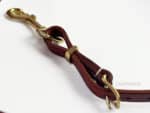 Western breastplate Lazypony, handmade leather horse breast collar