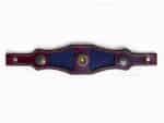 Leather halter noseband Lazypony, handmade Bronc Noseband