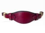 Anatomical hackamore Lazypony, leather bitless noseband