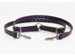 Black and Purple Dog coupler Lazypony