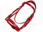 red hunter bridle Lazypony