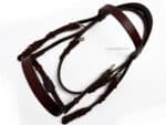 Brown leather Hunter bridle Lazypony