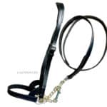show horse halter with chain lead LAZYPONY