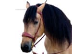 custom Baroque leather bridle Lazypony