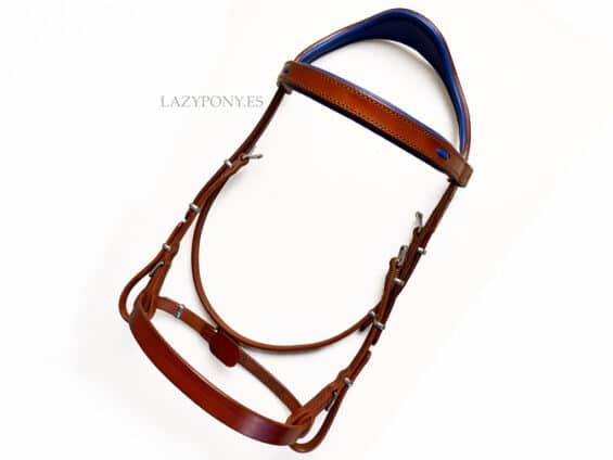 custom hunter leather bridle