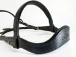 custom leather cavesson bridle