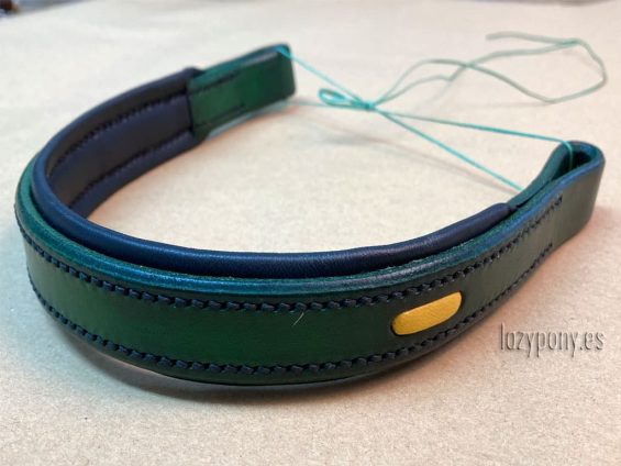 leather browband