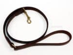 premium leather dog leash Lazypony