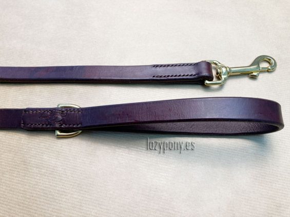 leather dog lead