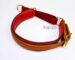foxhound leather martingale dog collar Lazypony