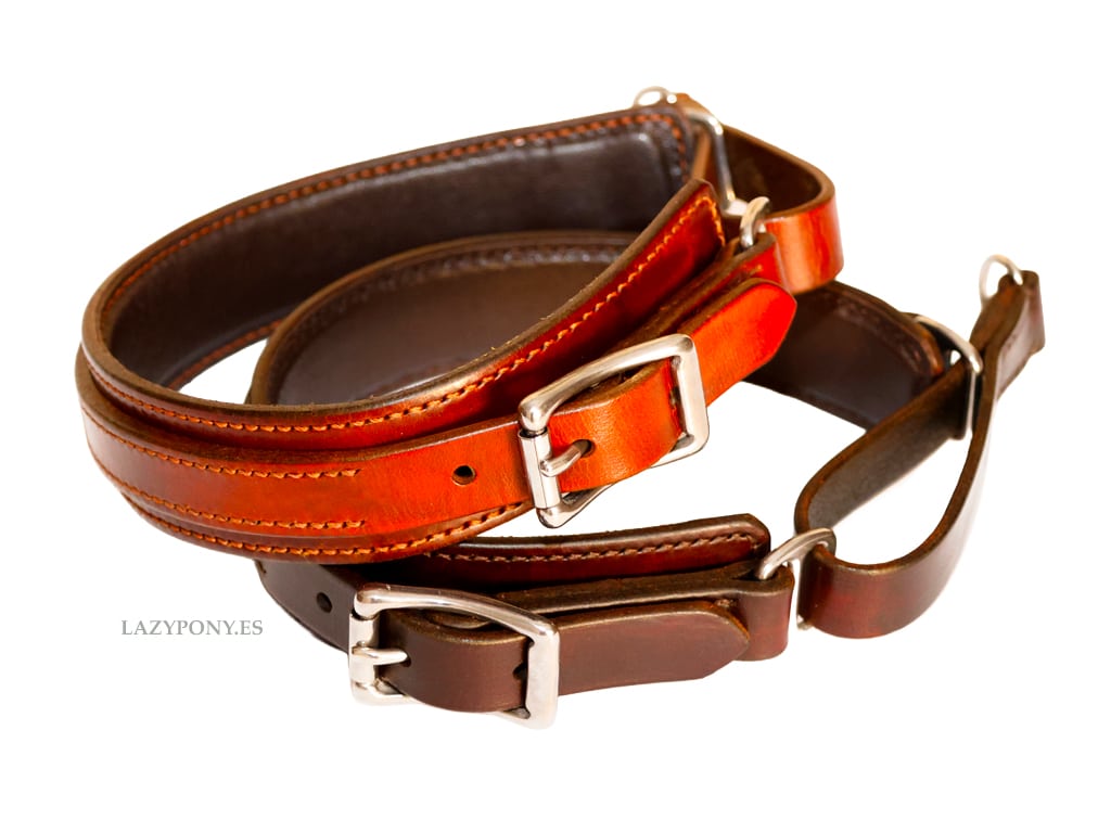 2655 leather greyhound martingale collar lazypony