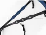 Portuguese Breastplate Lazypony, handmade leather horse breast collar