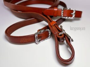 baroque leather reins Lazypony