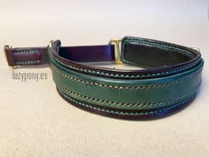 leather martingale collar