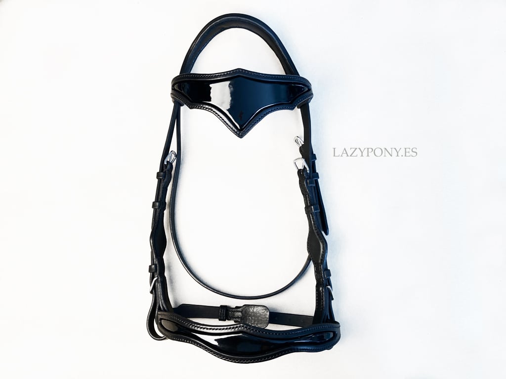 1872 patent leather bridle
