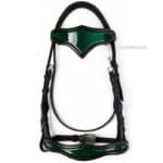 black patent leather bridle Lazypony