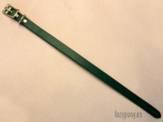 plain dog collar