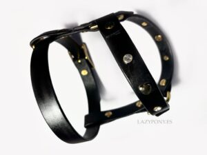 leather dog harness