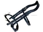 academic cavesson bridle with bit straps