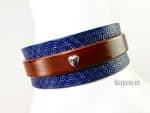 tooled leather dog collar Lazypony