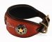 personalized leather cod collar Texas Lazypony