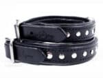 black collar with rivets
