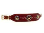 texas leather dog collar Lazypony