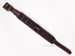 wide leather dog collar