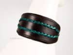 braided hound dog collar Lazypony