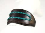 braided hound dog collar Lazypony