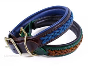 braided dog collar