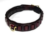 wide leather collar for large dogs Lazypony