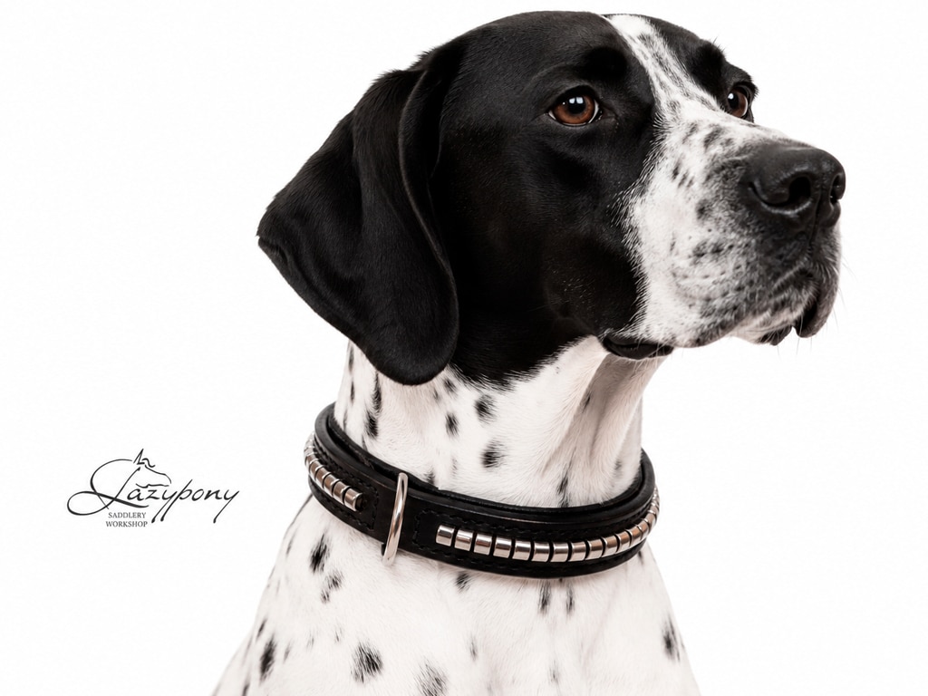 2586 Equestrian dog collar Lazypony