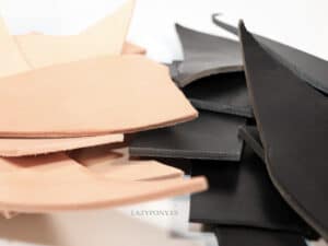 tooling leather scraps