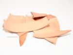 undyed leather scraps