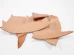 natural vegetable tanned leather scraps