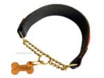 martingale chain collar with name tag Lazypony