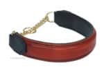 handmade raised choke dog collar Lazypony