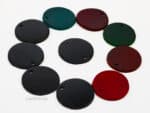 Round Leather Tags Lazypony